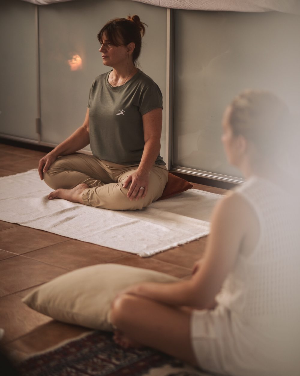 Clase de meditación en Vivus
